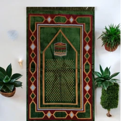 Namaz xalçası TZE-569, 120x80 sm, rəngbərəng