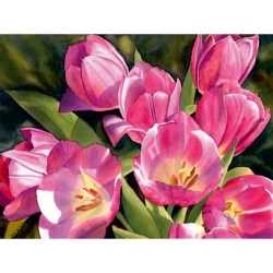 Kətan konturlu karton üzərində Rosa Start Natürmort №16 30х40