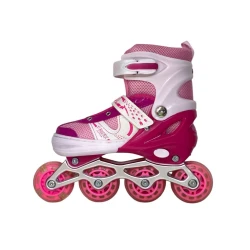 Roliklər uşaqlar üçün WS K603, çəhrayı, ölçü 30-33 Roliklər uşaqlar üçün WS K603, çəhrayı, ölçü 30-33