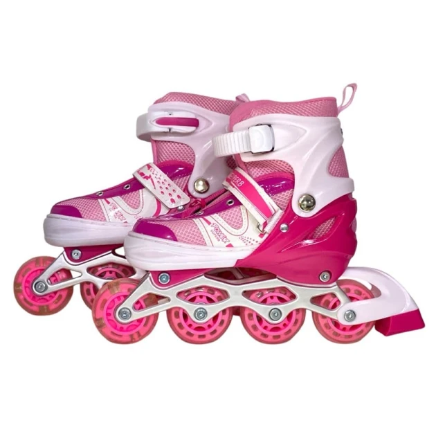 Roliklər uşaqlar üçün WS K603, çəhrayı, ölçü 30-33 Roliklər uşaqlar üçün WS K603, çəhrayı, ölçü 30-33