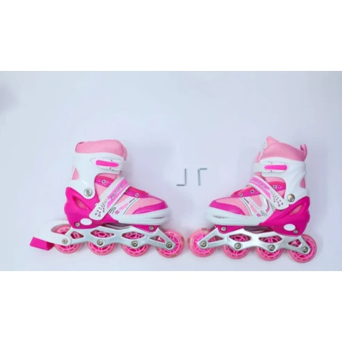 Roliklər uşaqlar üçün WS K603, çəhrayı, ölçü 30-33 Roliklər uşaqlar üçün WS K603, çəhrayı, ölçü 30-33