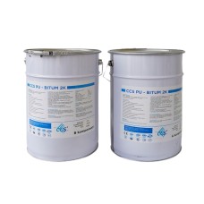 Polimer əsaslı su izolyasiya materialı CCS PU-Bitum 2k, (A komponenti 20 kq + B komponenti 20 kq)