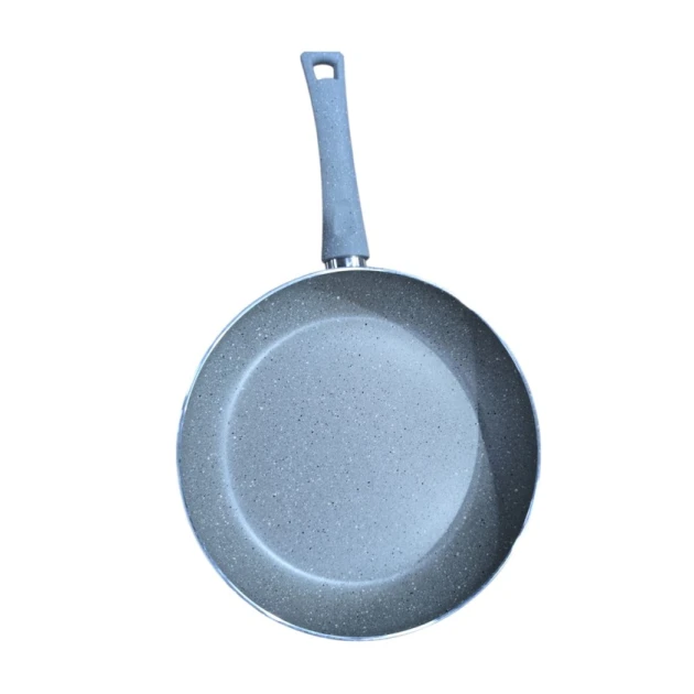 Сковородка Mehtap SHA-00005551, серая, 30 см