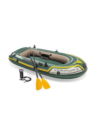 Şişmə qayıq Intex 68347 Seahawk 2, 236х114х41 sm, plastik avarlar 122 sm, 240 kq qədər