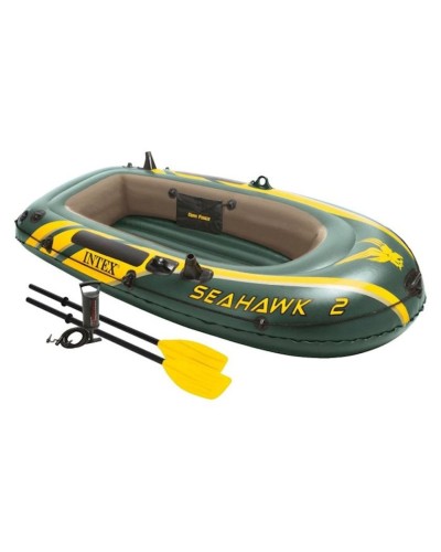 Şişmə qayıq Intex 68347 Seahawk 2, 236х114х41 sm, plastik avarlar 122 sm, 240 kq qədər