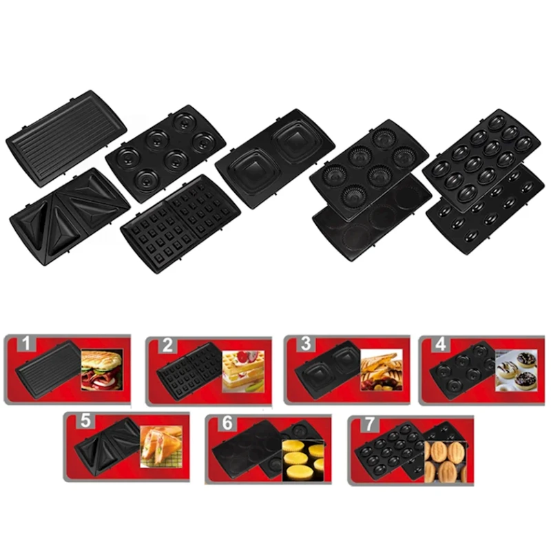 Сэндвичница Sonifer 7 в 1 SF-6054 Сэндвичница Sonifer 7 в 1 SF-6054