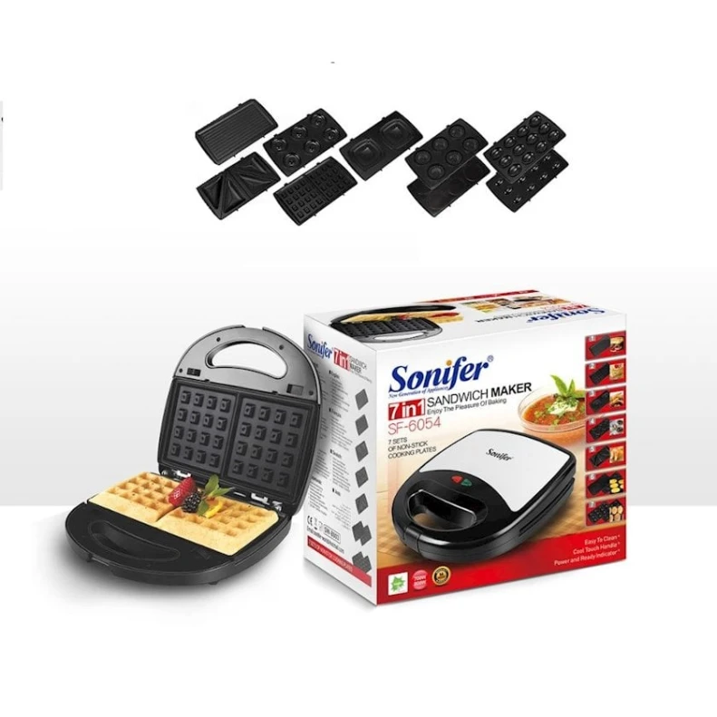 Сэндвичница Sonifer 7 в 1 SF-6054 Сэндвичница Sonifer 7 в 1 SF-6054