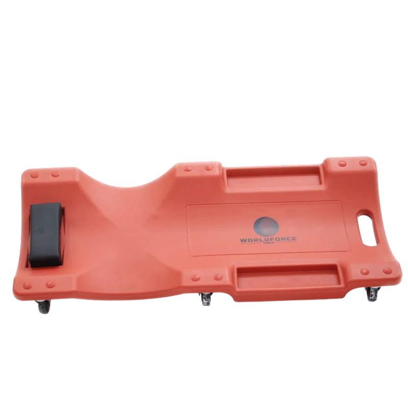 Автомеханический лежак Worldforce 11013, красный, 910х420х80 мм Автомеханический лежак Worldforce 11013, красный, 910х420х80 мм