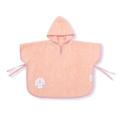 Uşaq üçün kapüşonlu dəsmal Funnababy VIP, pambıq, çəhrayı, 40x60 sm