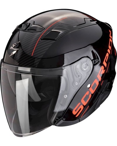 Motosikl dəbilqəsi Scorpion EXO-230 QR Black/Red, ölçü XL