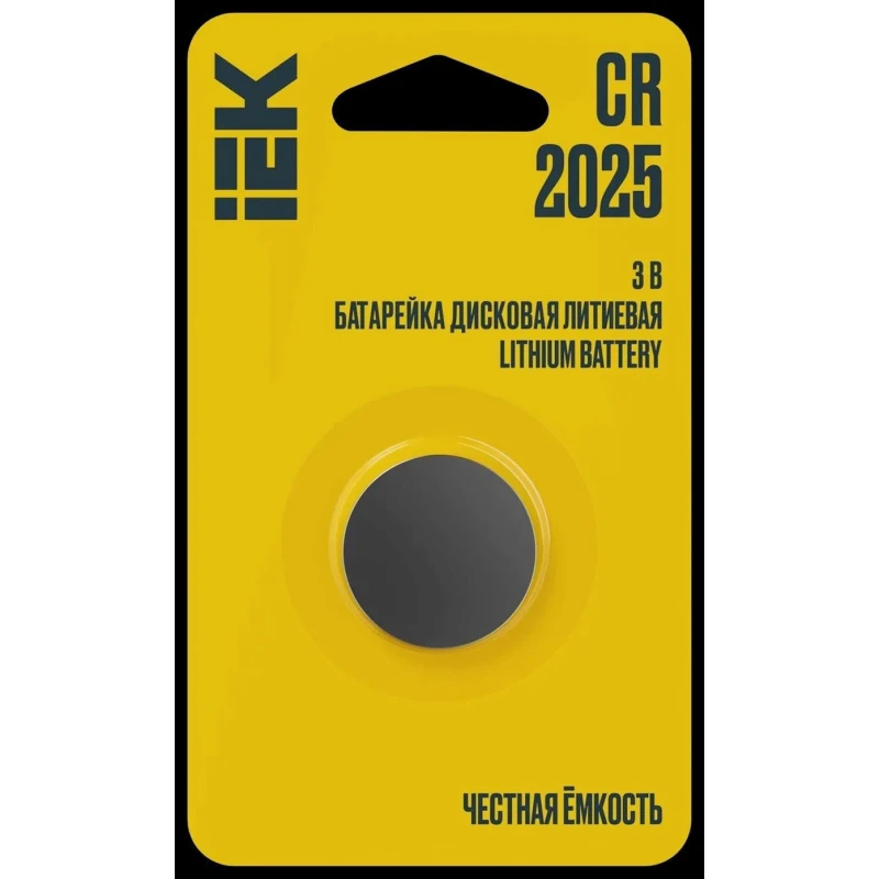 Батарейка IEK CR2025 Батарейка IEK CR2025
