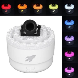 Dekorativ hava nəmləndirici Mrg_014, işıqlı, ağ