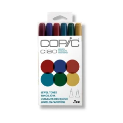 Набор маркеров Copic Ciao Jewel Tones, 6шт