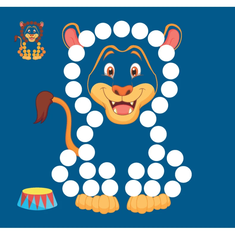 Стикеры Мозаика из кружочков Стикеры Мозаика из кружочков