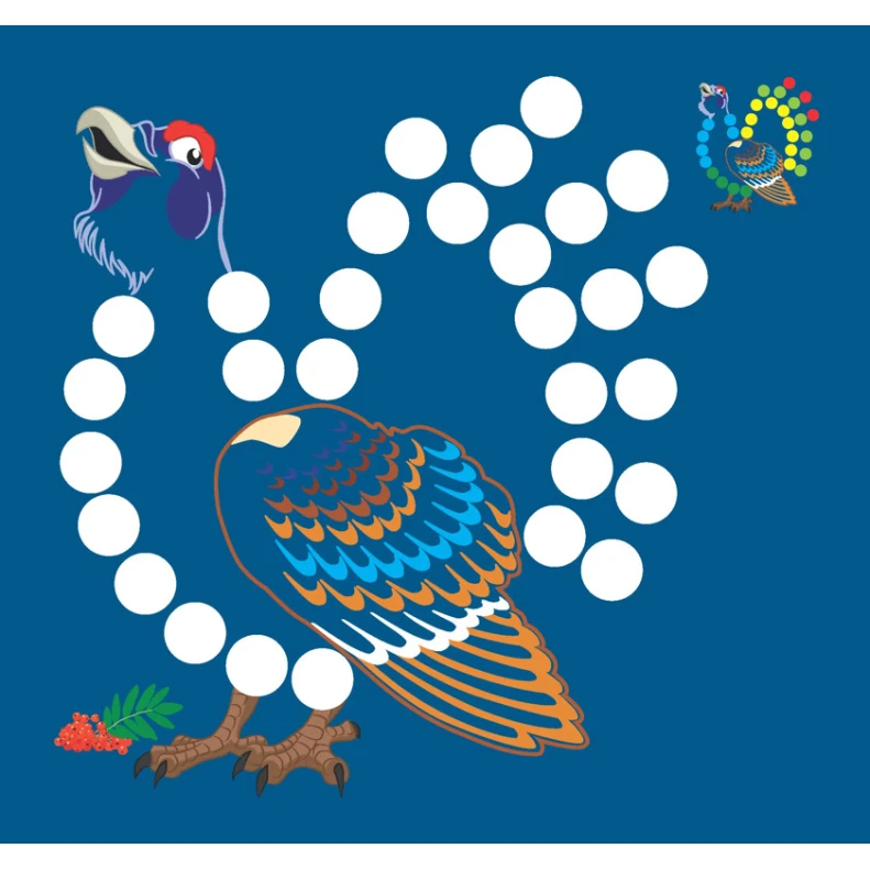 Стикеры Мозаика из кружочков Стикеры Мозаика из кружочков