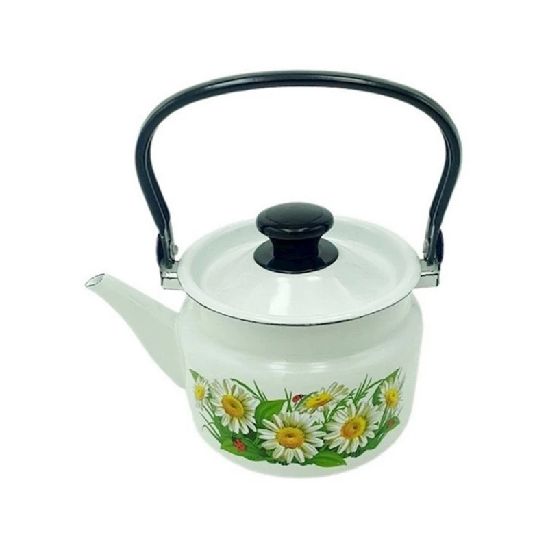 Чайник для кипячения воды Керченская эмаль, 1500 мл, эмалированная сталь, белый Чайник для кипячения воды Керченская эмаль, 1500 мл, эмалированная сталь, белый