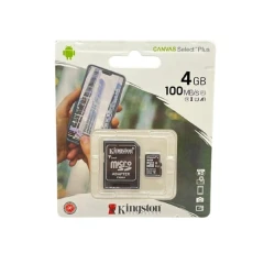 Карта памяти Kingston Canvas Select Plus 4 ГБ microSDHC
