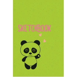 Скетчбук Проф-Пресс Панда, A5