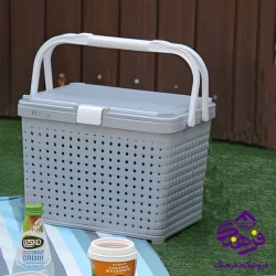 Контейнер для хранения HomeKet 035, 25.2x23.6x32.5 см