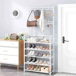 Напольная вешалка 0098-80, белая, 80x170 см Напольная вешалка 0098-80, белая, 80x170 см