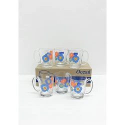Чашка Ocean Vivid Flora Blue 315 мл, 1 шт