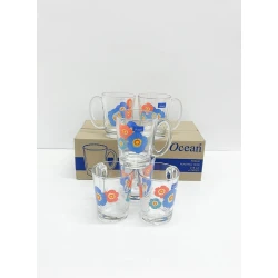 Чашка Ocean Vivid Flora Blue 315 мл, 1 шт