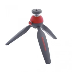 Ştativ Manfrotto PIXI Mini Tripod Red