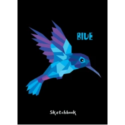 Скетчбук Проф-Пресс Колибри Blue, A5