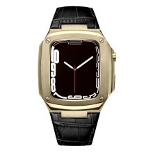 Qayış və çexol SW687 Apple Watch 44/45mm üçün Black/Gold