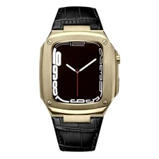 Qayış və çexol SW687 Apple Watch 44/45mm üçün Black/Gold