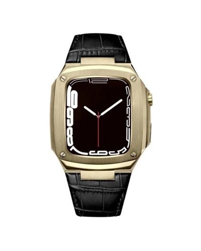 Qayış və çexol SW687 Apple Watch 44/45mm üçün Black/Gold