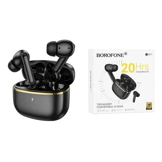 Беспроводные наушники Borofone BW71 Black