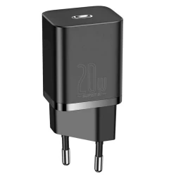 Сетевое зарядное устройство Baseus Super Si Quick Charger 20 W, Black