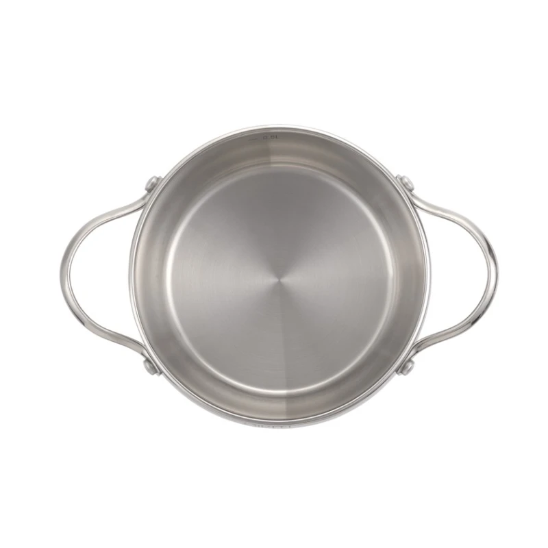 Кастрюля Gipfel Terza 1292, 16 см, 1.8 л, нержавеющая сталь, серебристый