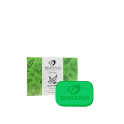 Üz üçün sabun Dos Lunas Aloe Vera, 100 q
