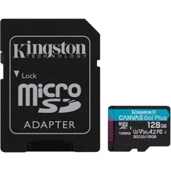 Карта памяти Kingston Canvas Go Plus microSD 128GB