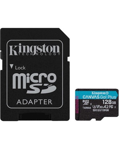 Yaddaş kartı Kingston Canvas Go Plus microSD 128GB