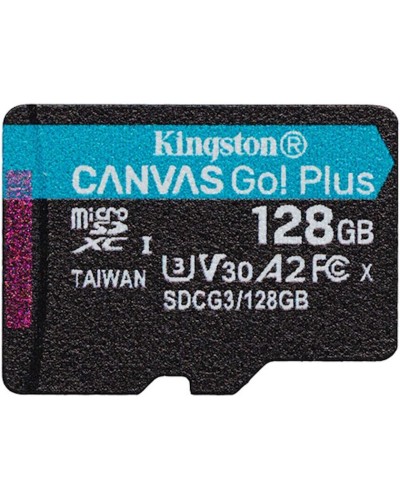 Yaddaş kartı Kingston Canvas Go Plus microSD 128GB