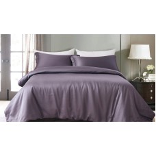 Yataq dəsti Askona Solid Tencel 1114, yorğan üzləri 200х220 sm, yastıq üzləri 50х70 sm, avro, evkalipt lif, аметистовый, bənövşəyi