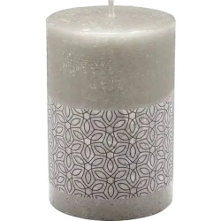 Свеча Rubin Rustik 100/70, Серый