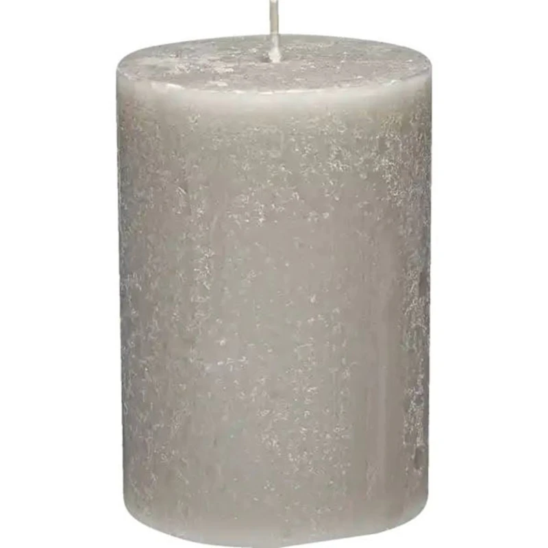Свеча Rubin Rustik 100/70, Серый