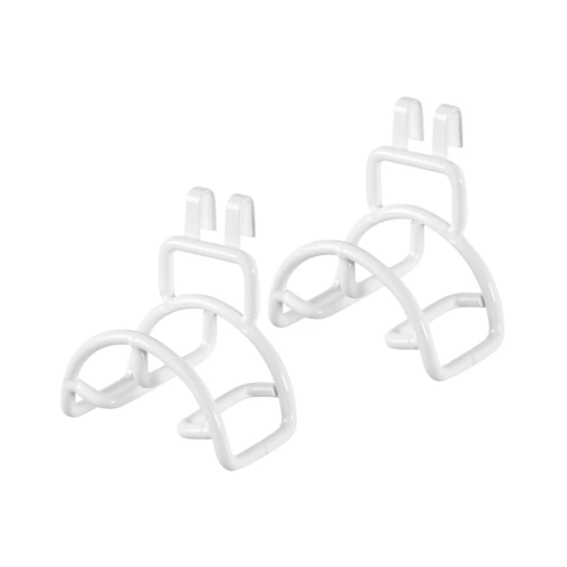 Крючки для одежды Compactor Home Xtend, металл, белые, 7.5x5x7.3 см, 2 шт