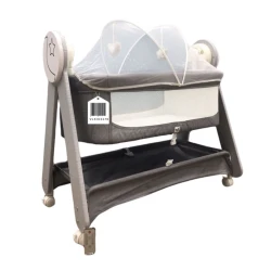 Люлька-качалка Cool Baby VL-KIDS-179, серая