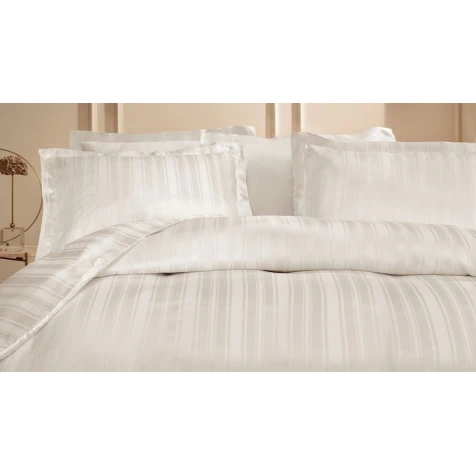 Yataq dəsti Yataş Shelly, yorğan üzü 240x220 sm, mələfə 280x240 sm, yastıq üzü 50х70 sm (2 əd), ikinəfərlik, bambuk/pambıq, bej