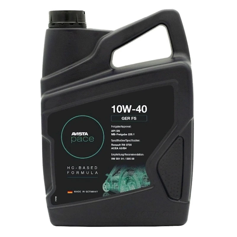 Моторное масло Avista Pace Ger FS SAE 10W-40 4л