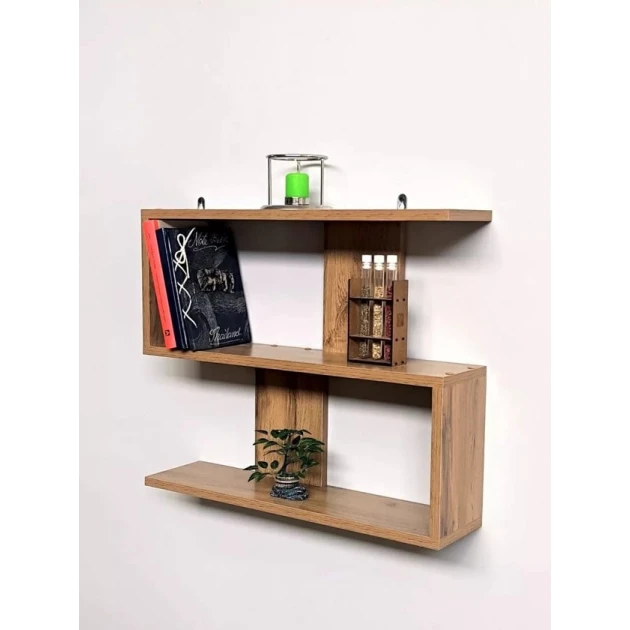 Divar rəfi Art Mebel 114, laminat, 59х49х20 sm, votan