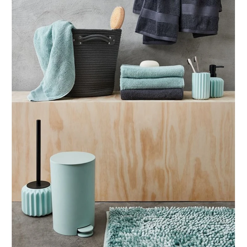 Полотенце для рук JYSK Karlstad By Kronborg, 40x60 см, хлопок, темно-серый