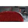 Комплект постельного белья Yataş Millie Triola, одеяло 195x215 см, простыня 160x200 см, наволочки 50x70 см 2 шт, двуспальный, хлопок/полиэстер, Kırmızı Комплект постельного белья Yataş Millie Triola, одеяло 195x215 см, простыня 160x200 см, наволочки 50x70 см 2 шт, двуспальный, хлопок/полиэстер, Kırmızı