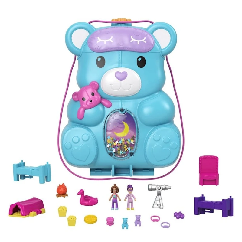 Набор фигурок Polly Pocket Teddy Bear Purse