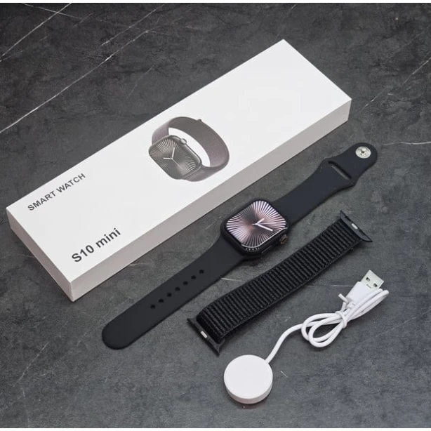 Умные часы S10 mini черные